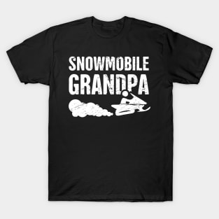 Snowmobile Grandpa T-Shirt